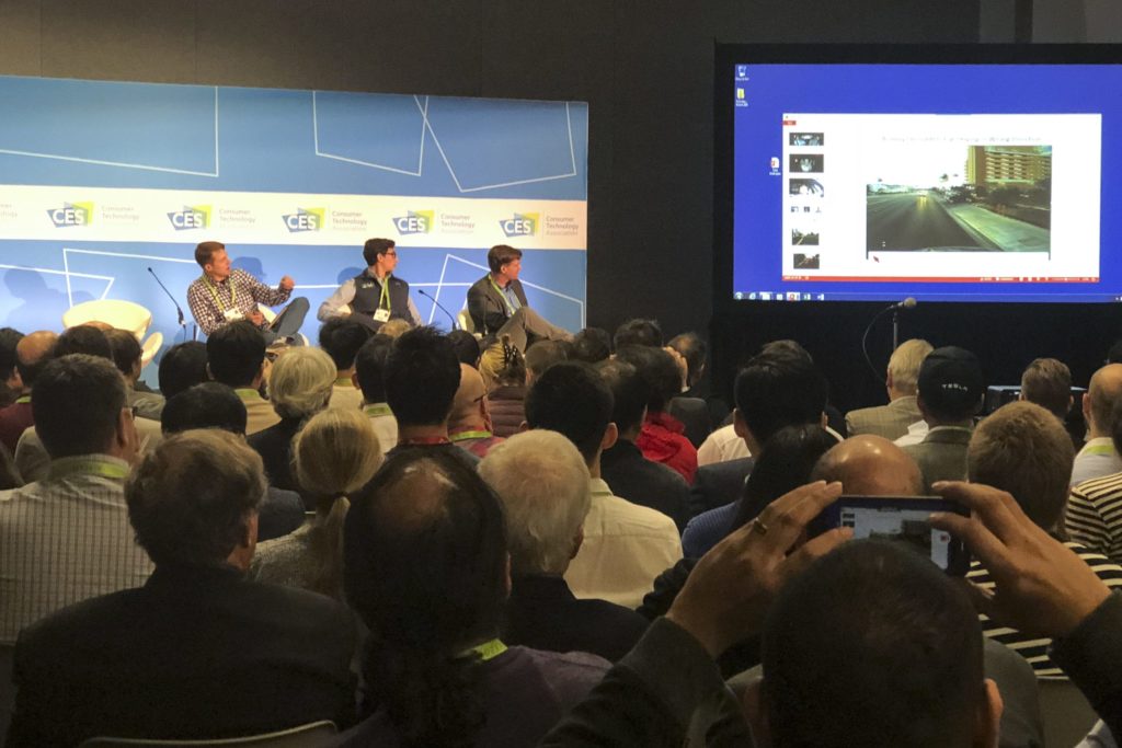 Torc at a CES panel